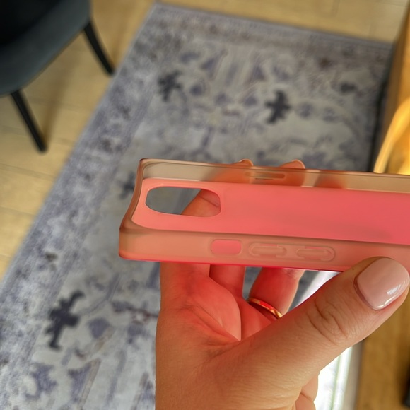 FLAUNT Neon Pink Square iPhone Case - Picture 5 of 6